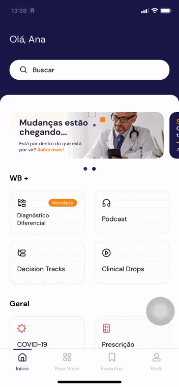Como favoritar conteúdo app.gif